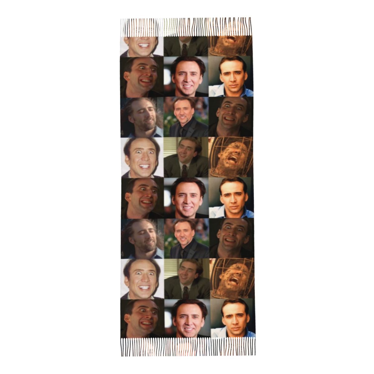 Nicolas Cage Funny Face Meme S - Pashmina Wrap Large review and price