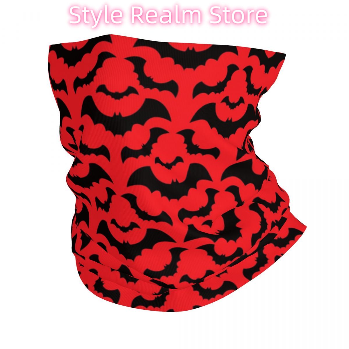 Gothic Witch Bats Pattern Band - Neck Warmer Tube review and price