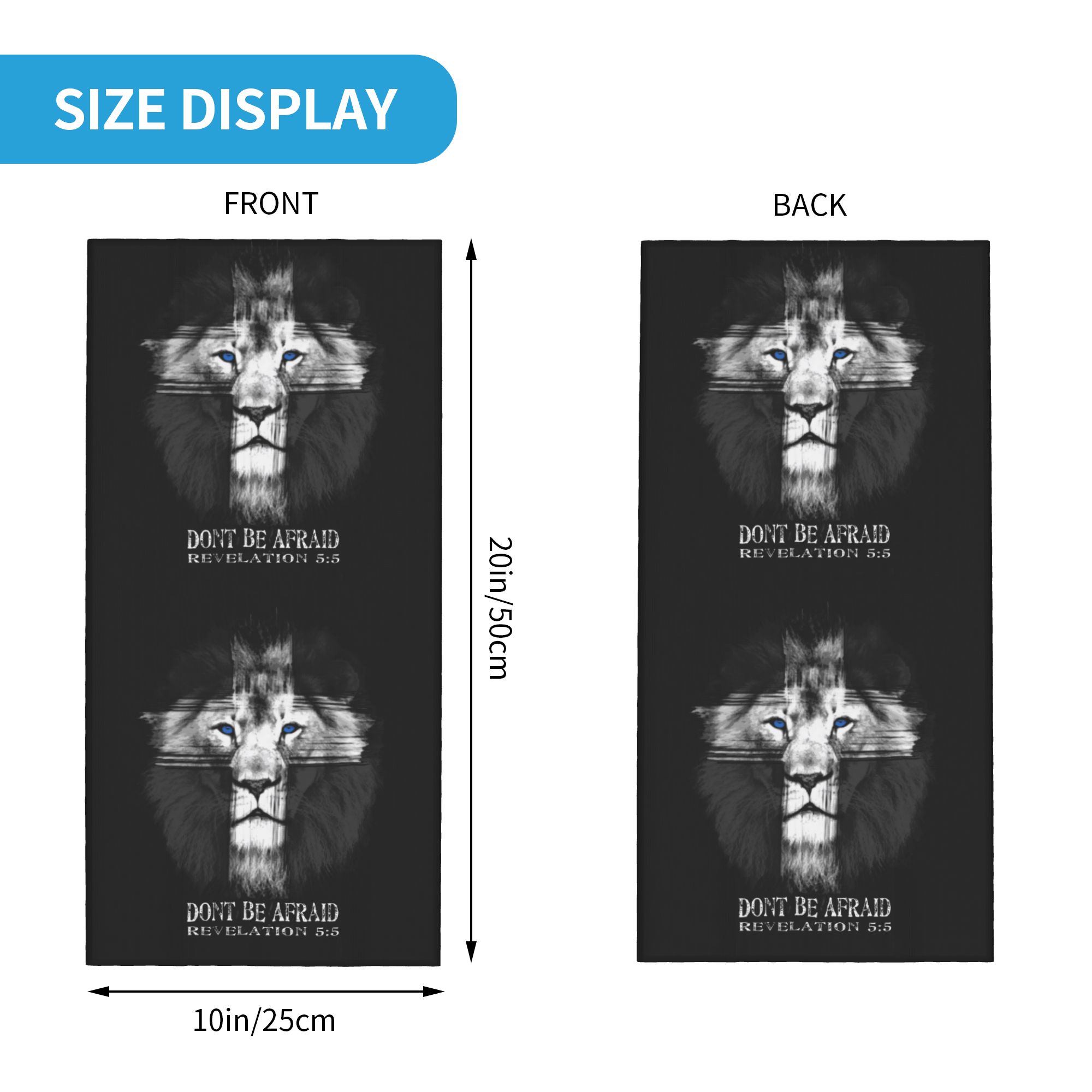 Custom Cool Lion Of Judah Jesu - Neck Warmer Tube review and price