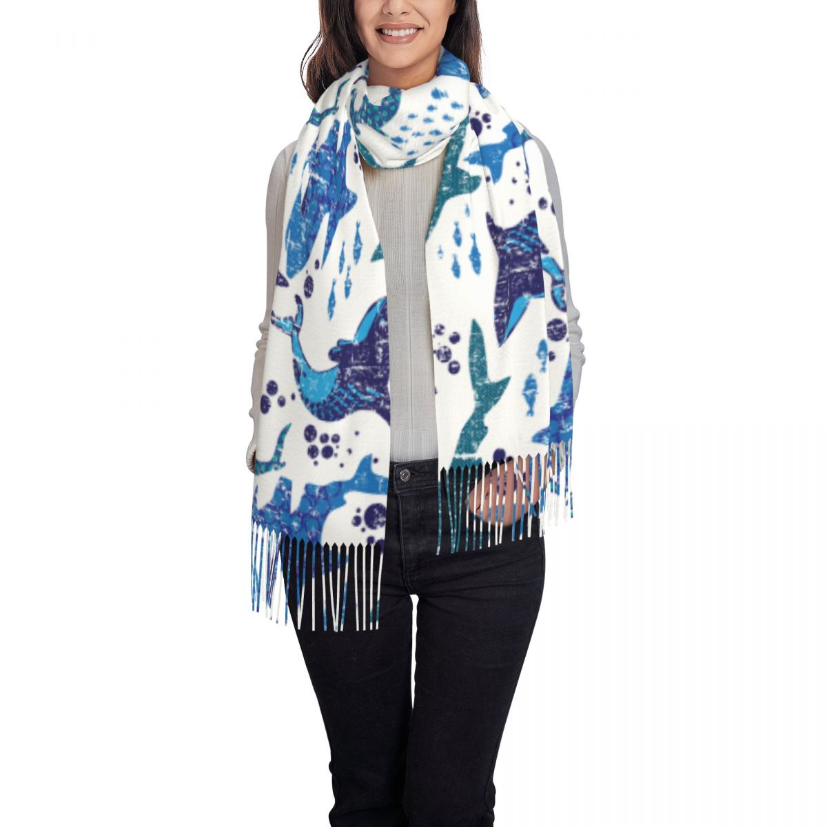 Shark Underwater World Ocean S - Pashmina Wrap Large review and price