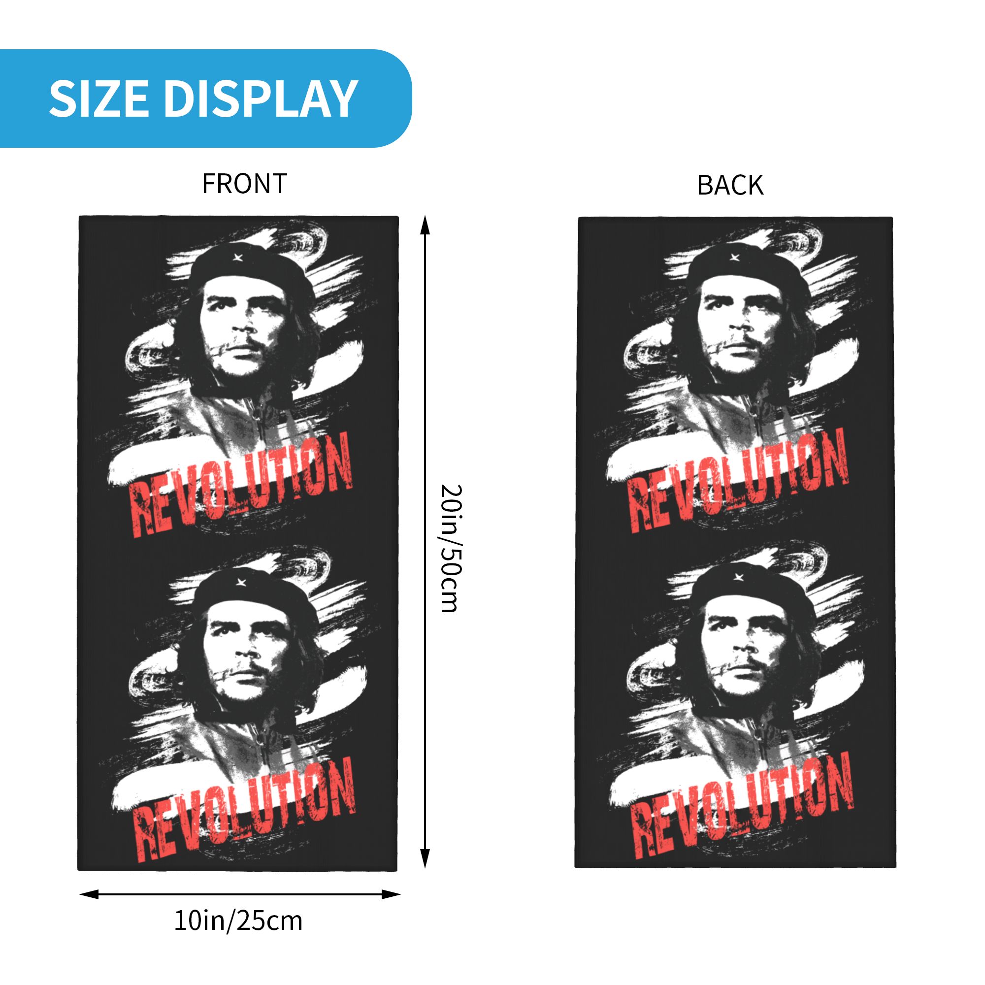 Custom Che Guevara Revolution  - Neck Warmer Tube review and price