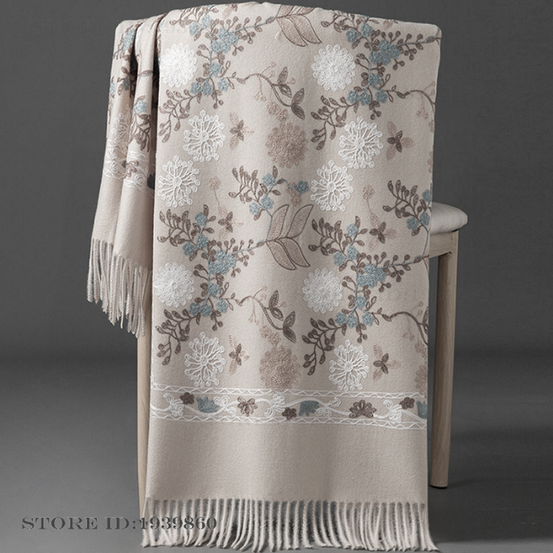 Women's Cashmere Pashmina Scar - Woven Scarf Blanket review and price