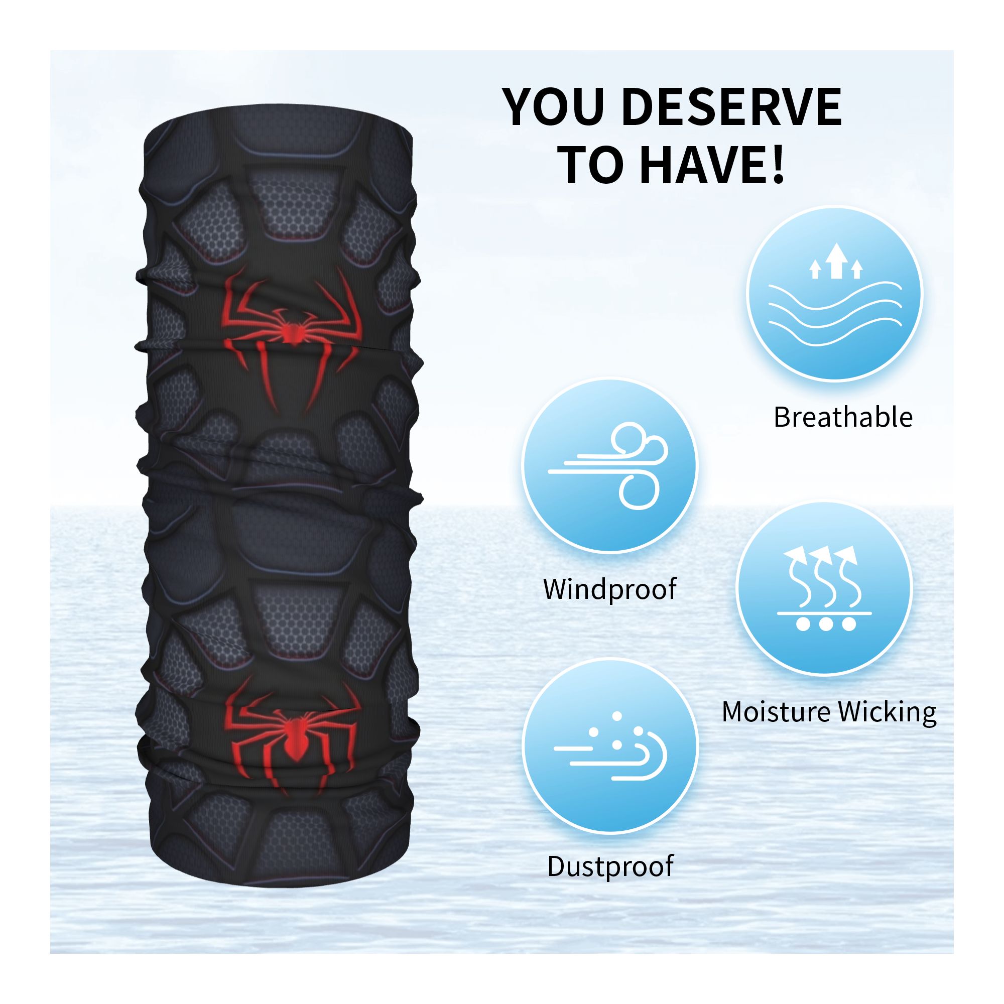 Spider  Winter Headband Neck W - Neck Warmer Tube review and price