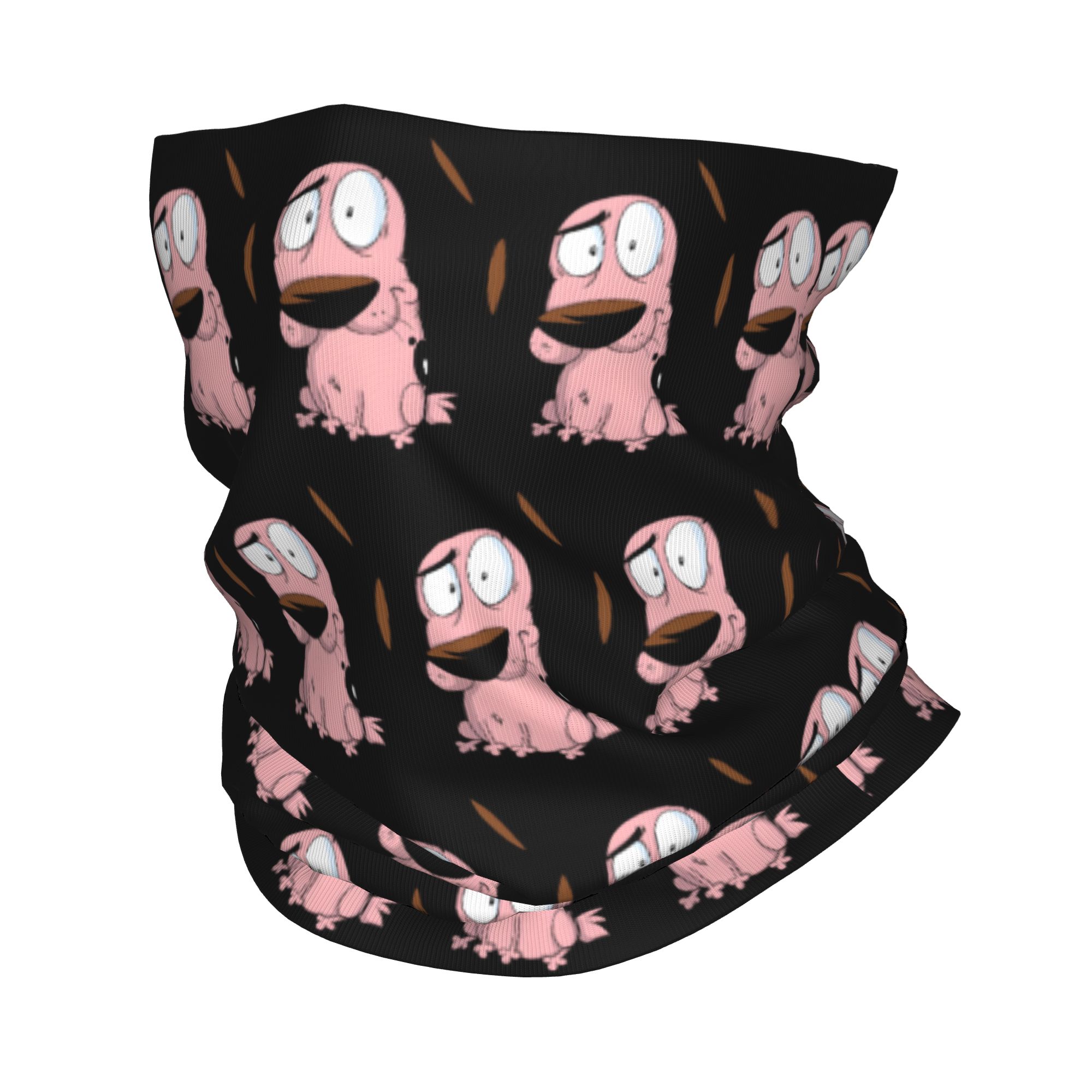 Custom Cartoon Courage Dog Win - Neck Warmer Tube review and price