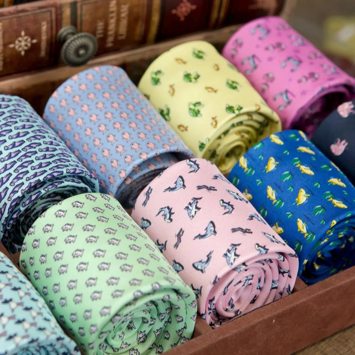 Multicolor Colorful Character  - Skinny Tie Men review and price