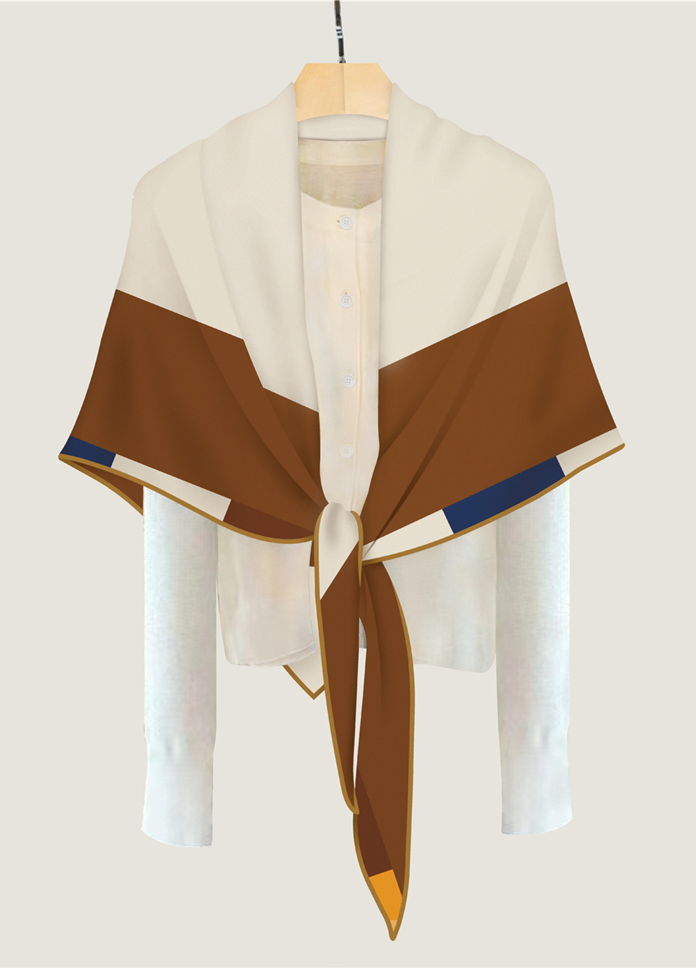 Triangle Cashmere Silk Scarf W - Pashmina Wrap Large review and price