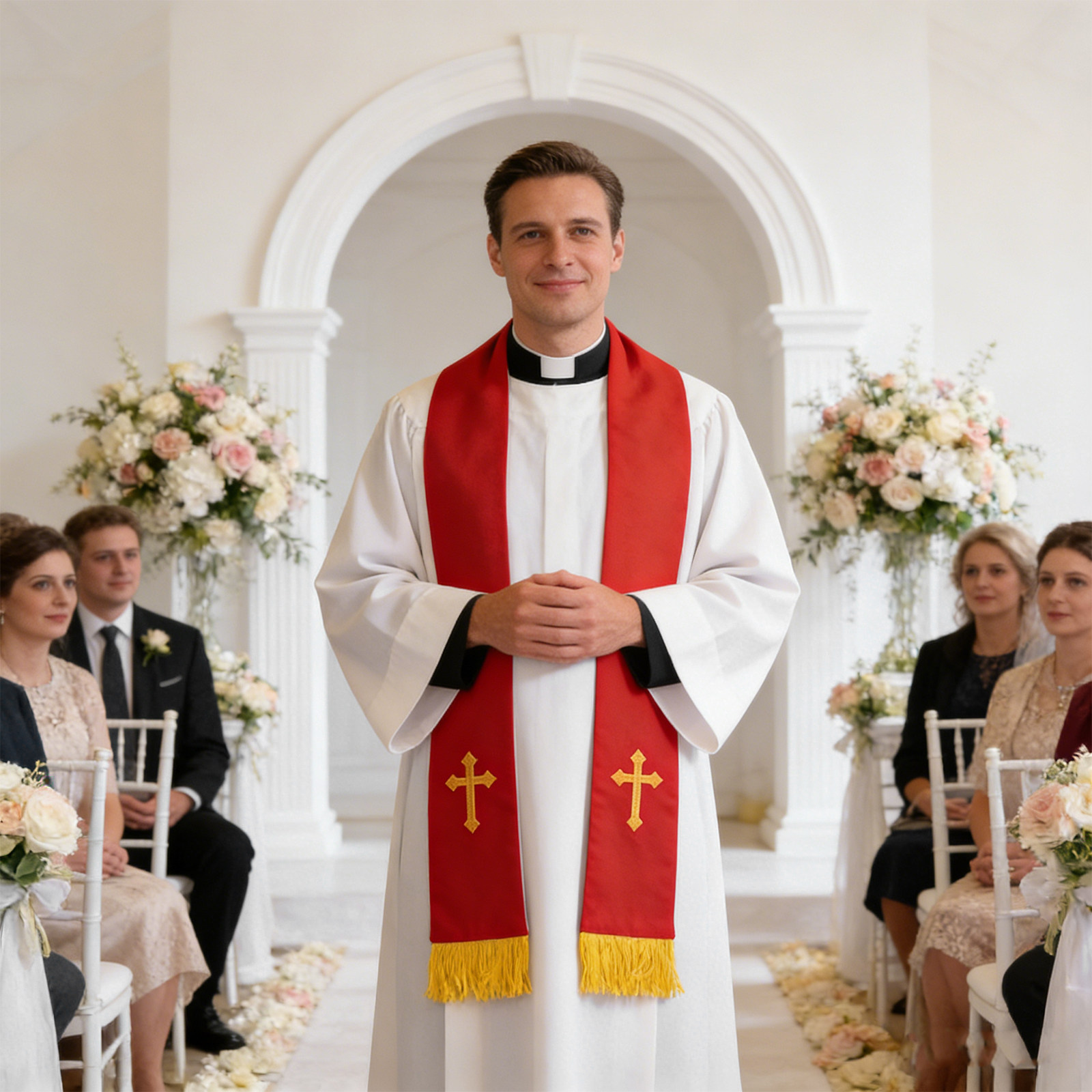 Reversible Clergy Stole Embroi - Stole Wedding Shawl review and price