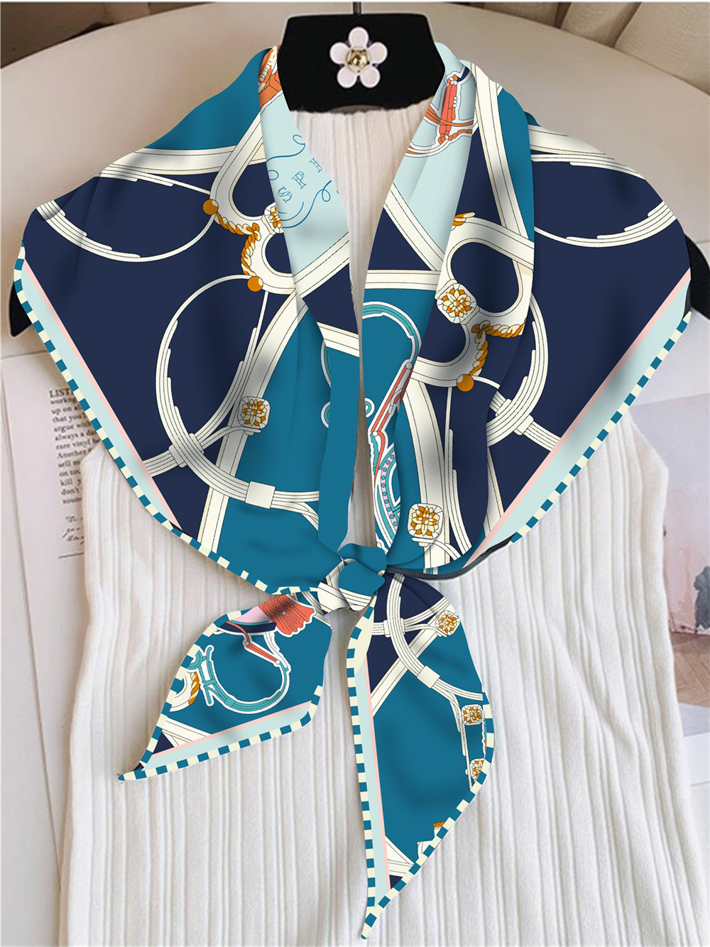 Triangle Shawls Silk Scarf Wom - Pashmina Wrap Large review and price