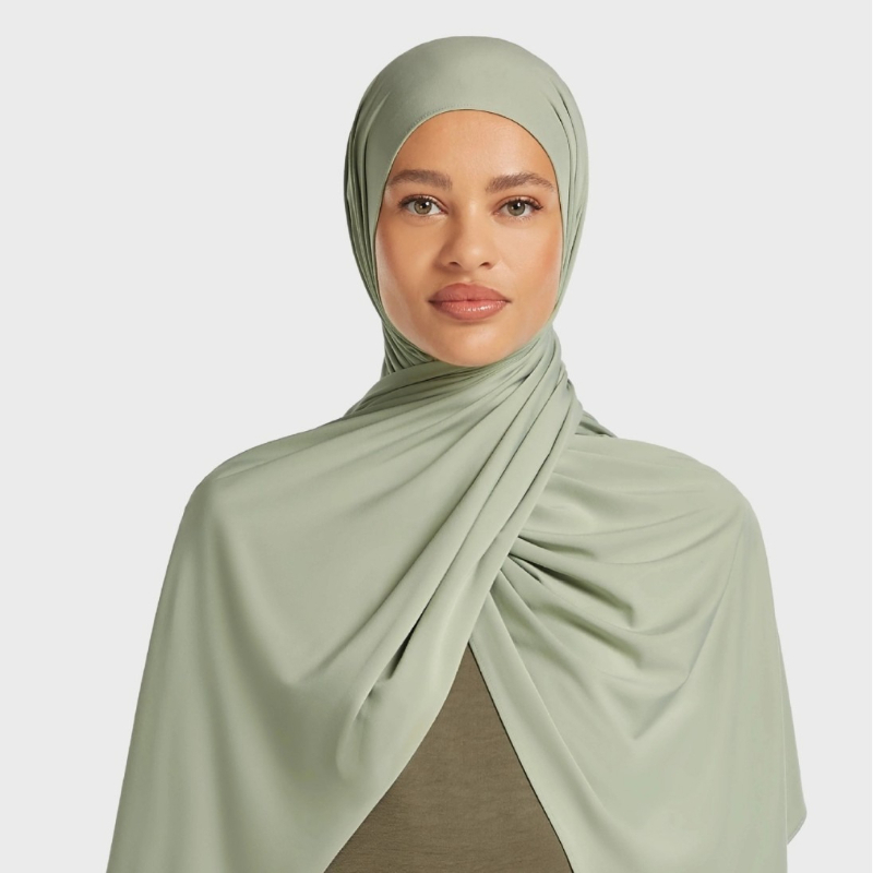 D9 Premium Liquid Jersey Hijab - Head Wrap Turban review and price