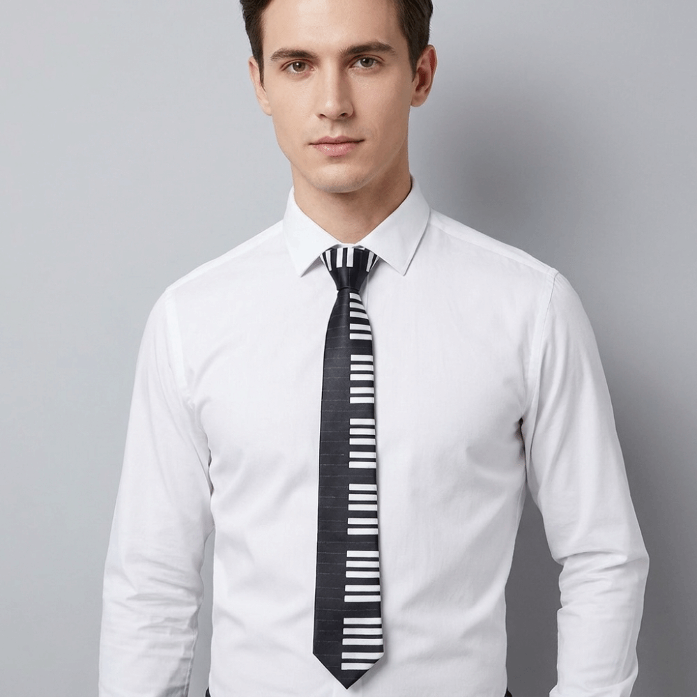 Simple Skinny Piano Necktie Sl - Skinny Tie Men review and price