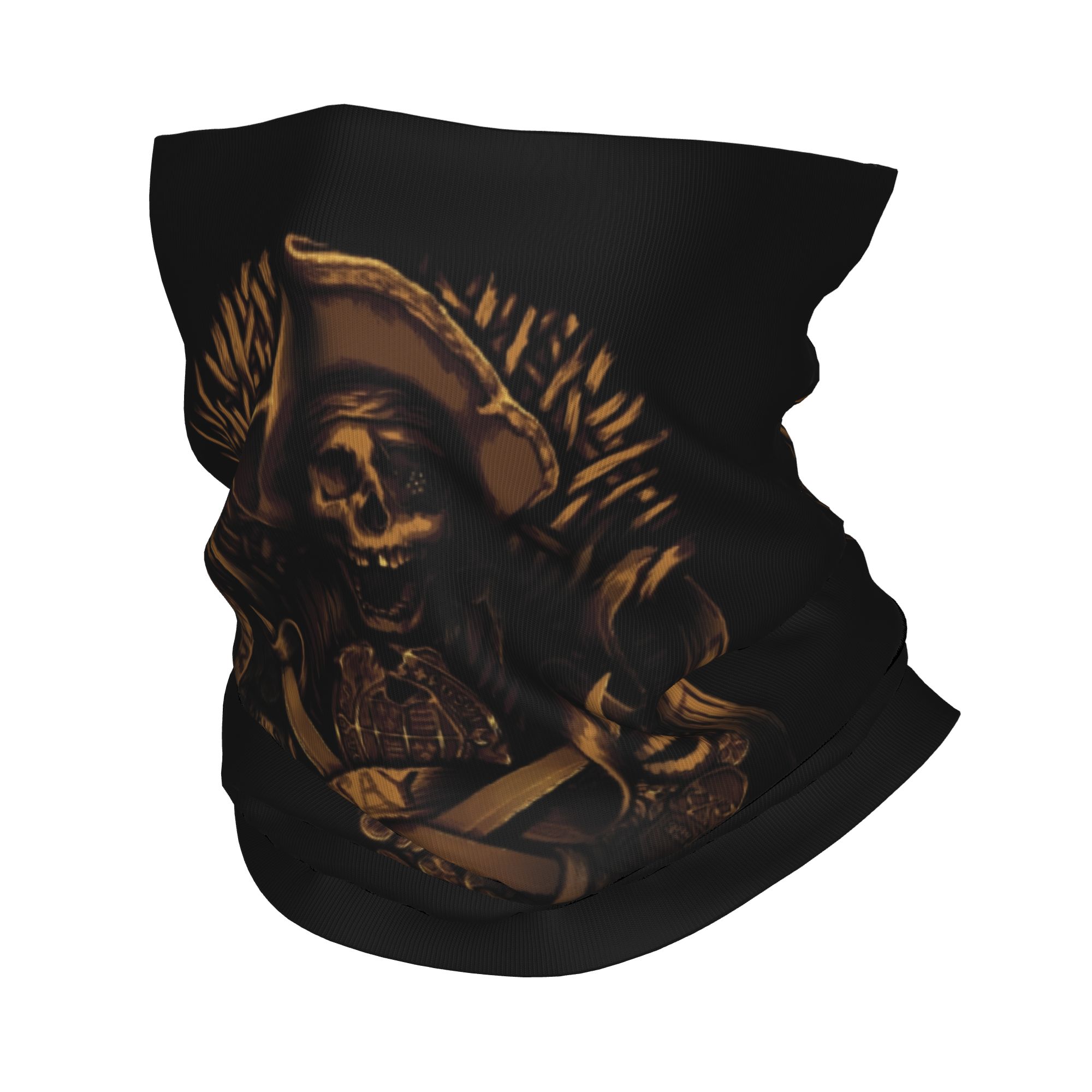Custom Never Say Die Pirate Sk - Neck Warmer Tube review and price